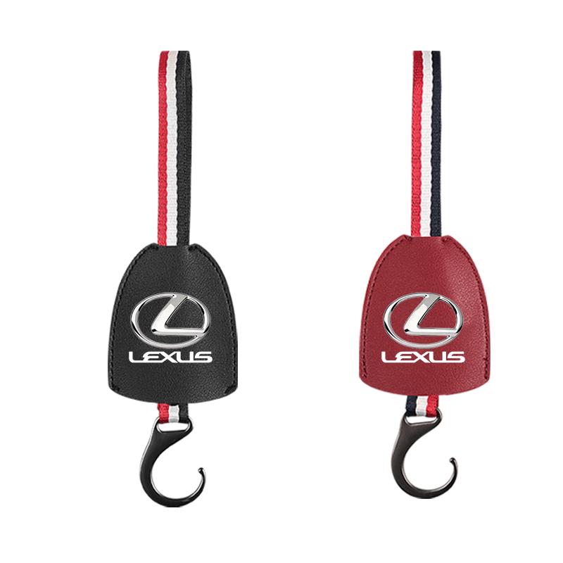 1Pcs PU Leather Car Seat Back Hooks Interior Accessories For Lexus F SPORT LBX NX RX 350h 450h ES UX 300e GS GX IS LS LX CT LC