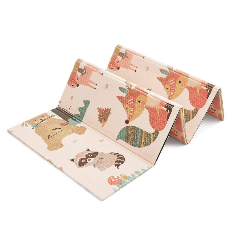 10 мм складной коврик из пены "Полет на воздушном шаре" 200 х 180 см