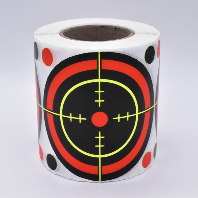 Самоклеящиеся мишени для стрельбы и стрельбы из лука с эффектом разбрызгивания