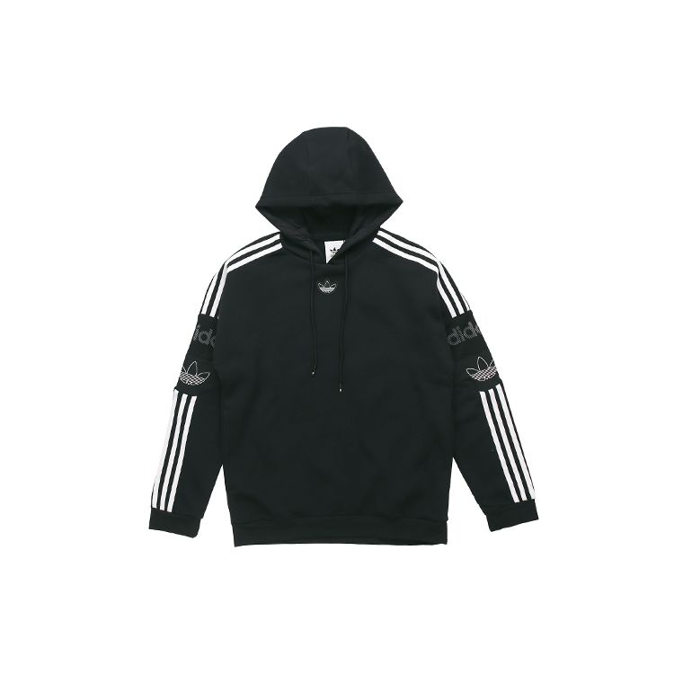 adidas Originals Trefoil TS TRF Hoodie Мужская толстовка с капюшоном черная ED7115