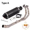 Full Systems For Honda CBR500 CB500X CB500F CBR500R 2013 - 2022 Motorcycle Exhaust Escape Modifies Front Pipe DB Killer Muffler