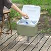 Aluminum Alloy Box Stand Stainless Steel Outdoor Organizer Box Holder Ice Box Foldable Support Shelf for Outdoor Picnic Fishing