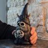 Фотогеничные интерьерные украшения 3D-печатный готический череп-гном, Хэллоуин, ретро, жуткие настольные украшения, фигурка для рабочего стола и сада