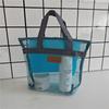Hot Sale Large Capacity Mesh Wash Bag Large Capacity Shopping Bag Totes Shoulder Bag Foldable Portable Beach Handbags