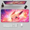 New Kawaii Wallpaper EEevees Mouse Pad PPokemons Accessories Office Gaming Keyboard Desk Mat NonSlip Mat PC HD Anime Mousepad