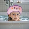 Шапочка для душа в форме морского льва, регулируемый козырек для купания, милый щиток для мытья волос для малышей, детей