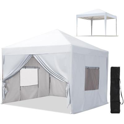 ADVANCE OUTDOOR Тент УФ 4 боковые стенки кемпинговый тент Палатка-автомат, 3 уровня регулировки, 3м/2,5м/2м, защита, водостойкий, сталь, кемпинг,