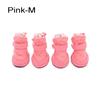 4 шт./компл. Защитные товары для питомцев Хлопковые ботинки Теплая обувь для собак Ботинки для щенков Зимняя обувь для питомцев Нескользящие