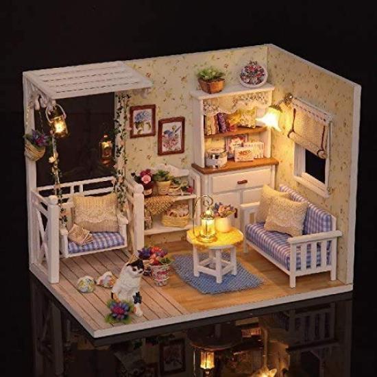 Dollhouse Construction Handmade Craft Cat Cute Kit, Kit, Set, Craft, Miniature, [Product]