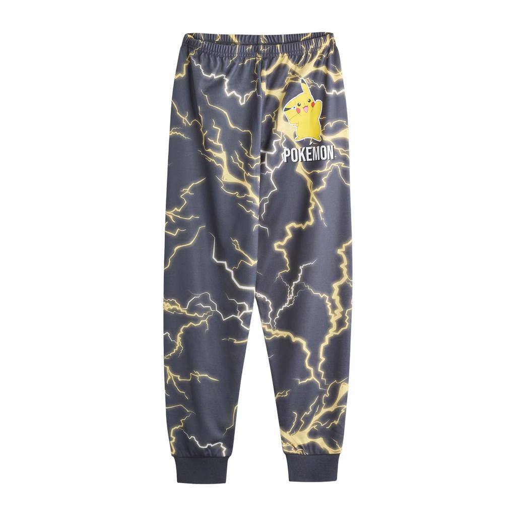 Pokemon Boys Pikachu Long-Sleeved Long Pyjama Set
