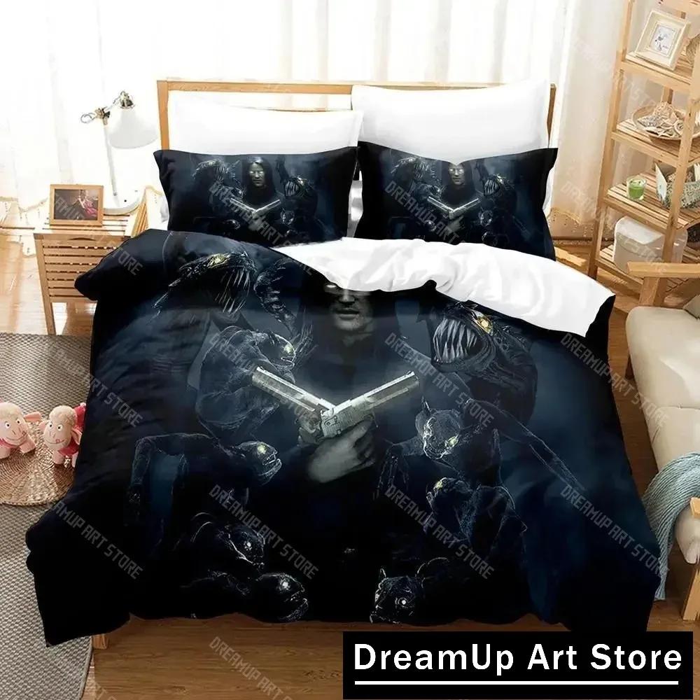 Комплект постельного белья Game The Darkness Single Twin Full Queen King Size для взрослых и детей, пододеяльник, комплект простыней с 3D-аниме