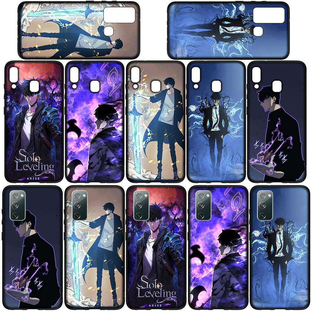 Чехол для телефона для iPhone 17 16 15 Xiaomi Poco F8 F7 X7 X6 M8 C85 C75 C71 Redmi Note 14 13 12 11 Pro Max A4 14C 13C 15C Сон Джин У Solo Leveling Джин ву