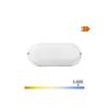 Oval LED Wall Light 18w 1820lm 4000k 23x4.5x10.2cm Edm