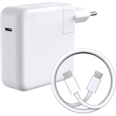 Зарядное устройство 61 Вт + Кабель USB-C USB-C для MacBook PRO 13 MacBook AIR 13 AIR 15 Phonillico®