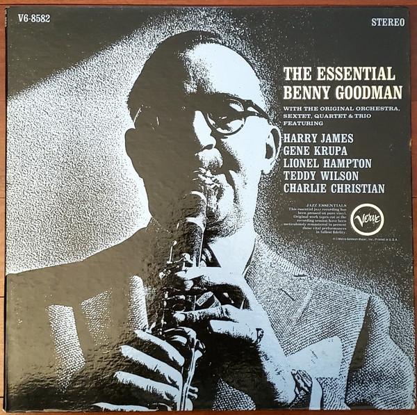 Виниловая пластинка BENNY GOODMAN HARRY JAMES GENE KR Essential Benny Goodman V68582 VERVE 1964 Япония Джаз Б/у