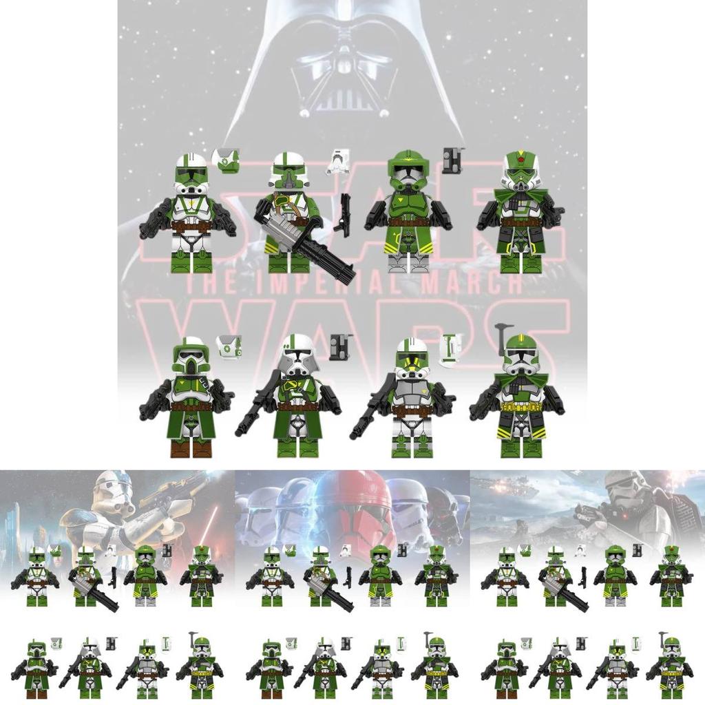 Wm6125 Апокалипсис Командир Солдат Набор игрушек из строительных блоков для творческой игры и воображения