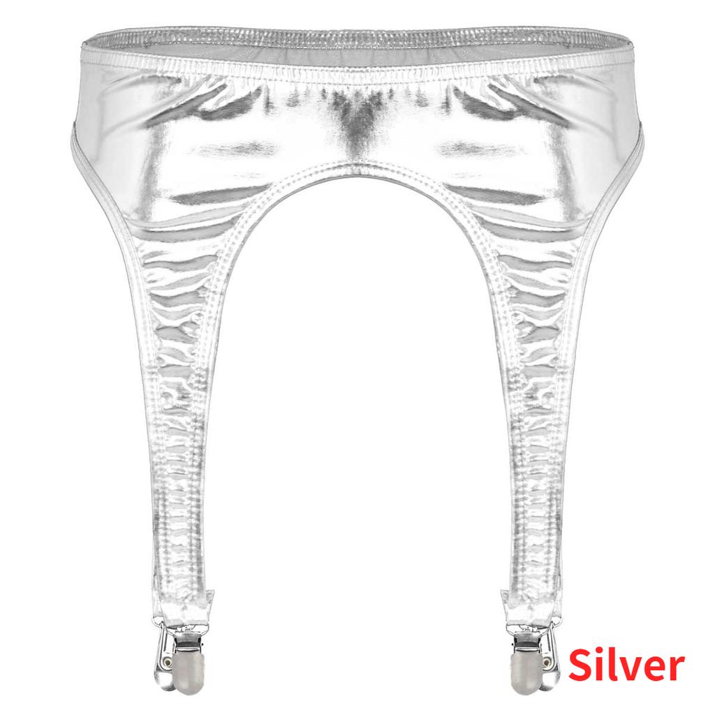 Женский пояс с подвязками, 4 ремня, пояс для чулок с металлическими зажимами для высоких чулок