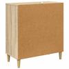 Ottoman Bed with Mattress Cappuccino Brown 140x190cm Faux Leather