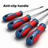 Torx Screwdriver Set T8 T10 T15 T20 T25 T27 T30 T40 CR-V Chrome Vanadium Magnetic Tip Anti Rust TPR Handle High Torque Star Tool 4