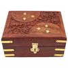Jewellery Box for Women Carving Brass Design  Handmade Decorative Case Kit  Storage Boxes  Big Box  Jewellery Box