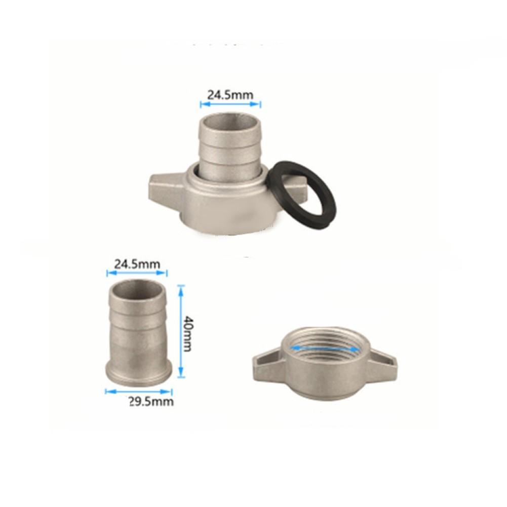 Алюминиевый соединитель для водяного насоса с прокладкой для труб от 1 до 3 дюймов