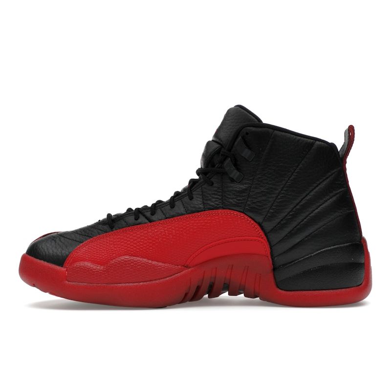 Кроссовки Air Jordan 12 Retro Flu Game 2025 Unisex Black Varsity-Red CT8013-002