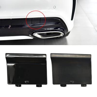 Черный Для Mercedes W117 Задняя буксировочная крышка Крюк-петля Бамперная крышка Для Benz CLA220 CLA260 2015- 1178859800