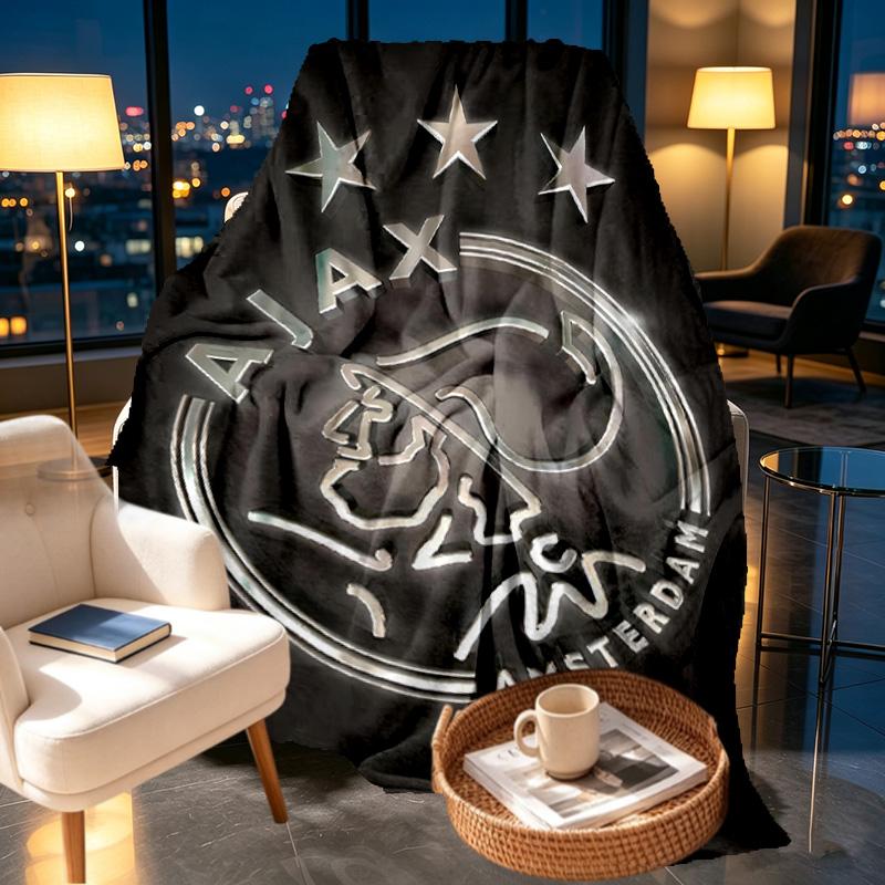 Плед Ajax Print - Мягкий и Удобный, для Спальни, Путешествий, Дивана, Домашнего Декора - Подарок на День Рождения, Рождество для Друга