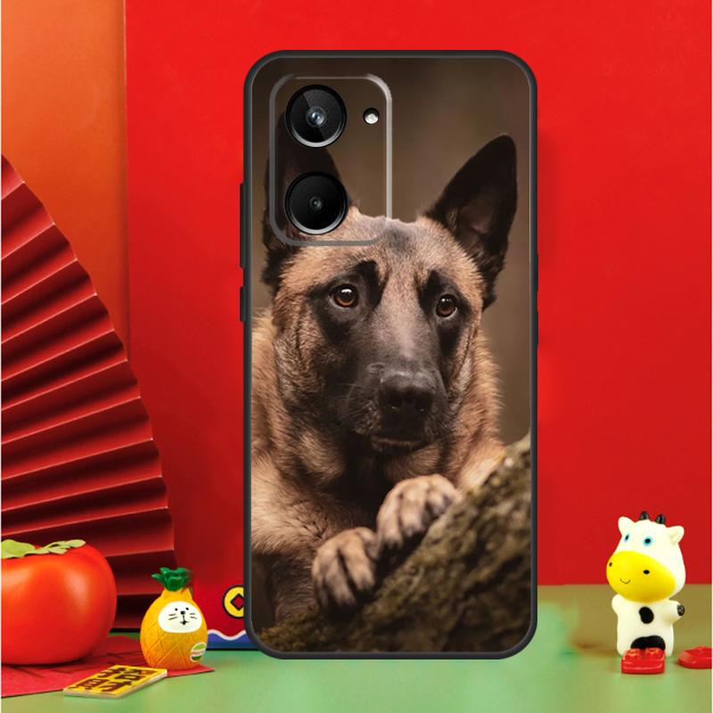 Немецкая овчарка Для Realme 15 Pro GT7 GT6 10 11 12 13 14 Pro Plus C65 C67 C63 C61 C55 C51 C53 C35 C75 Чехол