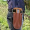 Garden Pruner Sheath PU Leather Pruning Shears Belt Holder Hanging Pouch for Garden Pliers Scissors