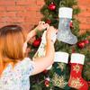 Christmas Decorations Christmas Stockings Gold Stamped Embroidery Candy Stockings 18 Inches