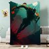 Dead by Daylight Throw Lightweight g Flannel Blanket Soft Skinfriendly for Summer Cooling