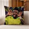 Brazil  Vinicius VVini Jr Cotton Linen Square Pillow Covers Home Decor Gifts