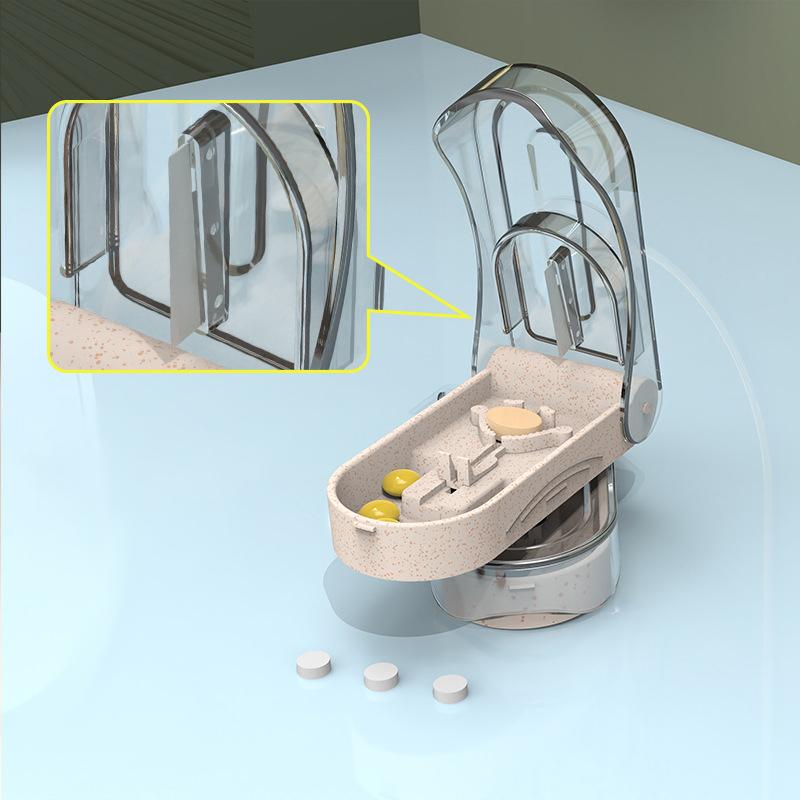 1 шт. Портативный резак для таблеток, разделитель, разделитель для хранения лекарств, разделители для таблеток, ломтерезка, домашние футляры для таблеток, дозатор, таблетница