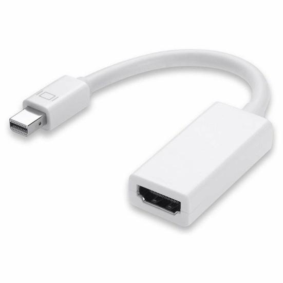 Thunder-Bolt Mini DisplayPort DP To HDMI-compatible Cable Adapter for iMac Macbook Pro Air