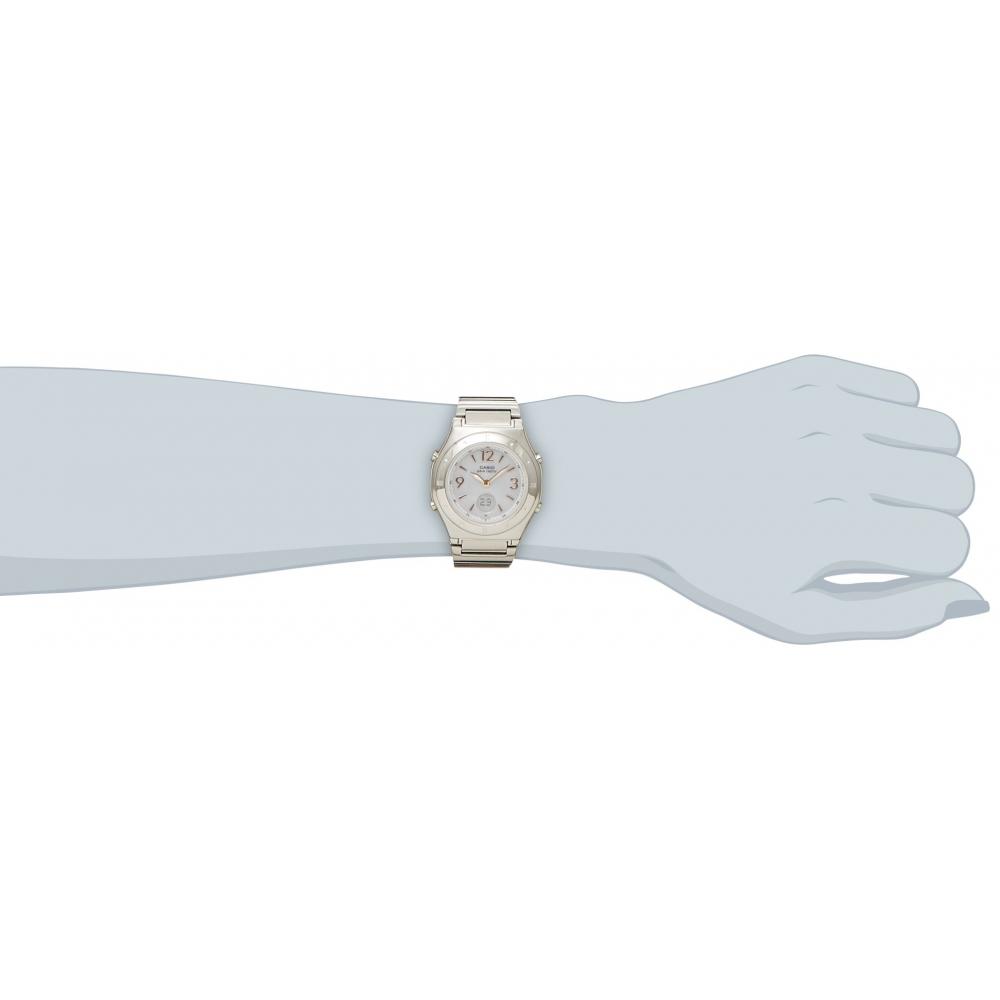 Часы Casio WAVE CEPTOR белые женские WVA-M630TDE-21AJF
