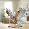 Акриловый орнамент "Расправляющий крылья орел" 2D - Современная фигурка-ваза с животным для декора дома, Уникальная идея подарка на Рождество и Хэллоуин