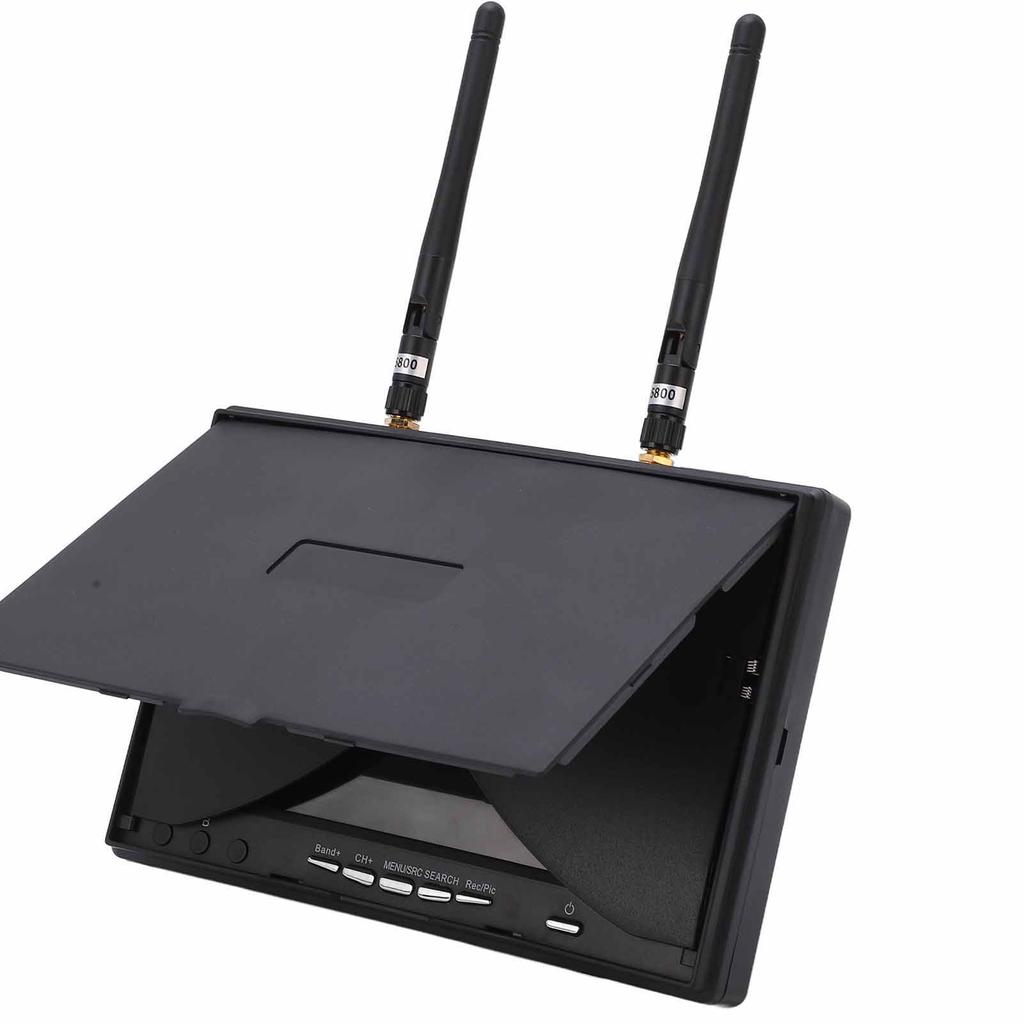 5.8GHz 40каналов 7-дюймовый ЖК-экран приемник монитор для FPV дрона квадрокоптера