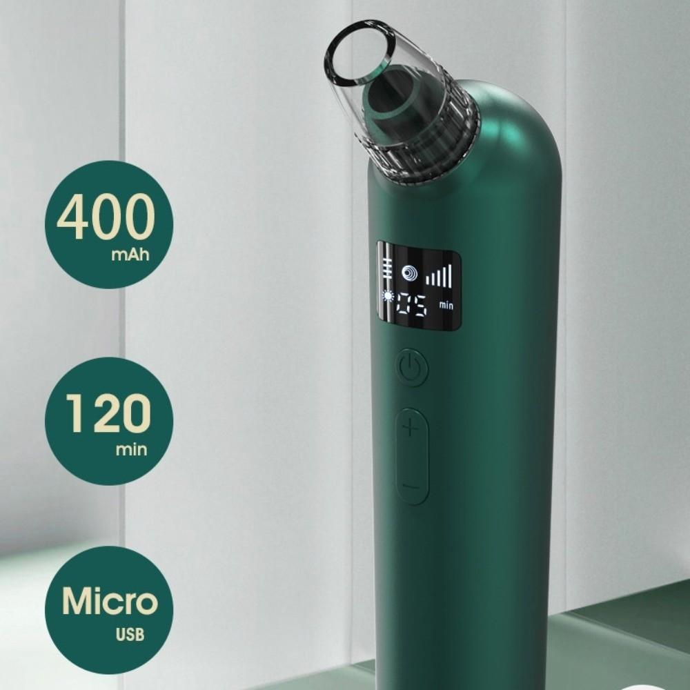 Electric Pore Vacuum Cleaner USB Rechargeable Face Nose Cleaner Blackhead Remover Salon Home Spa