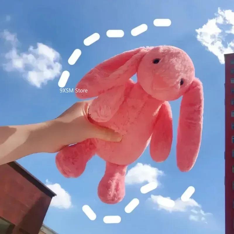 25 см Милая плюшевая игрушка Малыш Кролик Длинноухий Мягкая Набивная Кукла Зайчик Игрушка для Сна Девочки Дети Каваи Плюшевое Животное Подарки на День Рождения