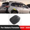 Для Subaru Forester 2025 2026 Черная Декоративная Накладка на Крышку Топливного Бака Автомобиля Рамка Декоративная Накладка на Заправочную Крышку Бензина/Масла Аксессуары