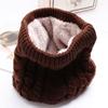 Cowl Go Out Wrap Circle Cable Thicken Scarf Neck Warmer Circle Loop Snood Shawl Brushed Knit