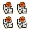 10pcs Wholesale Basketball Series Iron On Patches For Clothing Jackets Diy Towel Embroidered Patches Jackets Jeans Backpack 