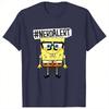 Spongebobs 3 TShirt Unisex Y2K Basic Cotton TShirts Beach O Neck Trendy Cool Tees Pattern Plus Size Clothing