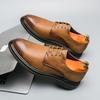British Style Business Shoes Men's Genuine Leather Shoes Wedding Shoes Banquet High-end Pointed Leather Shoes Men's Casual Shoes