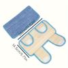 Premium Microfiber Flat Mop Refill Pad - Washable, Durable, Highly Absorbent, Dual-Use, and Easy To Clean Home Cleaning Product