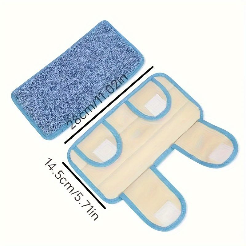 Premium Microfiber Flat Mop Refill Pad - Washable, Durable, Highly Absorbent, Dual-Use, and Easy To Clean Home Cleaning Product