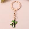Creative Enamel Heart Ace Poker Keychain Playing Cards Keyring Pendants for Women Girl Handbag Accessories DIY Jewelry Gifts