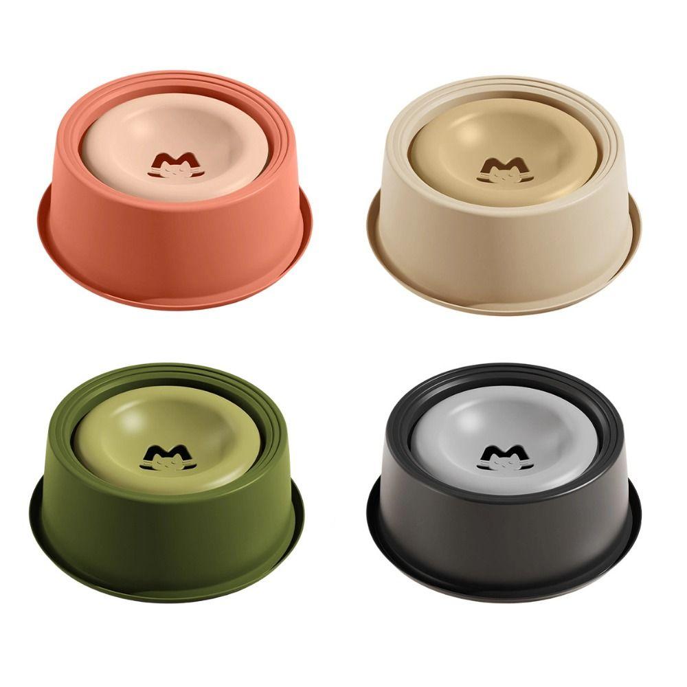 Non-Slip Pet Water Bowl Large Capacity Pet Feeding Dish Safe Slow Feeder Bowl Dog Use