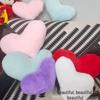 Heart-Shaped Imitation Rabbit Fur Pillow - Decorative Sofa & Bedside Cushion